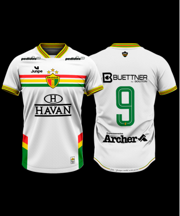 CAMISA DE JOGO BRUSQUE 2 BRANCA
